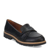 Peltz Shoes  Women's Eurosoft by Sofft Leia Loafer BLACK ES0039501