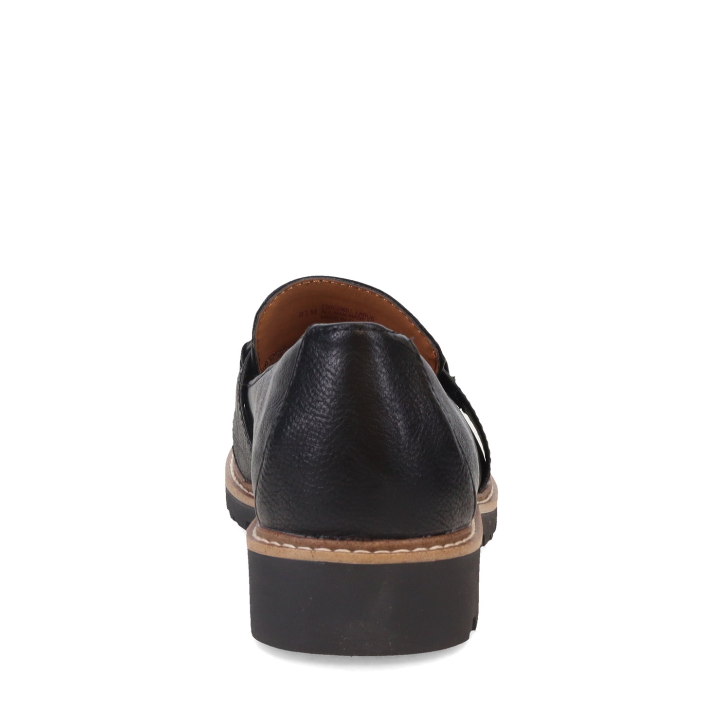 Peltz Shoes  Women's Euro Soft by Sofft Larue Loafer BLACK ES0039601