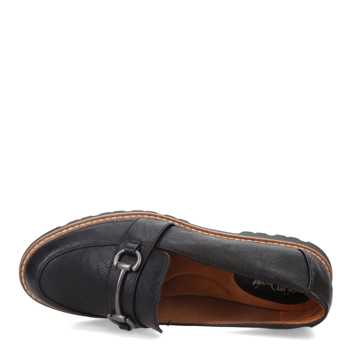 Peltz Shoes  Women's Euro Soft by Sofft Larue Loafer BLACK ES0039601