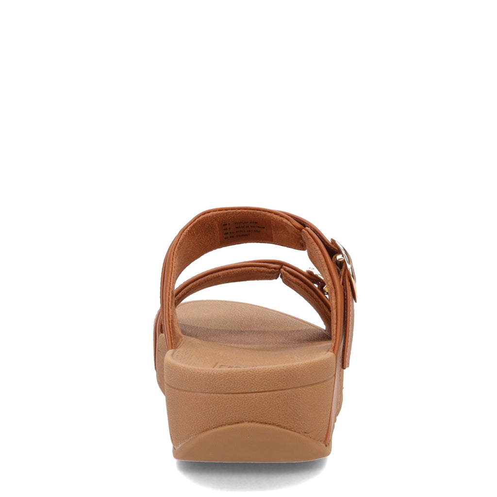 Women's FitFlop, Lulu Adjustable Buckle Slide Sandal