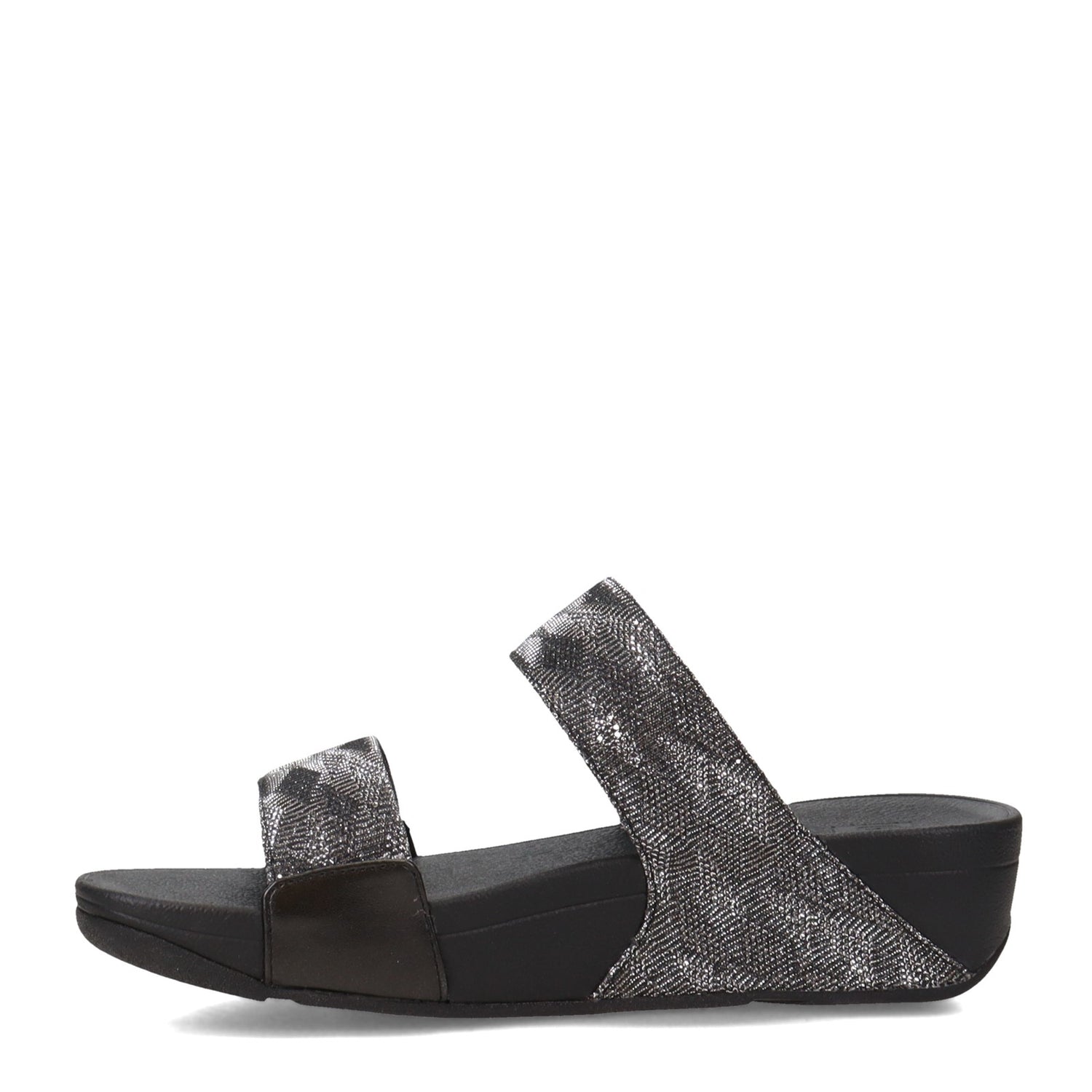 Peltz Shoes  Women's FitFlop Lulu Slide Black ET7-090