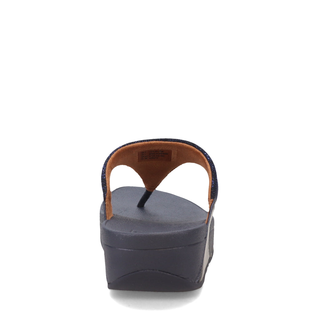 Women's FitFlop Lulu Glitz Thong Sandal MIDNIGHT NAVY ET9-399