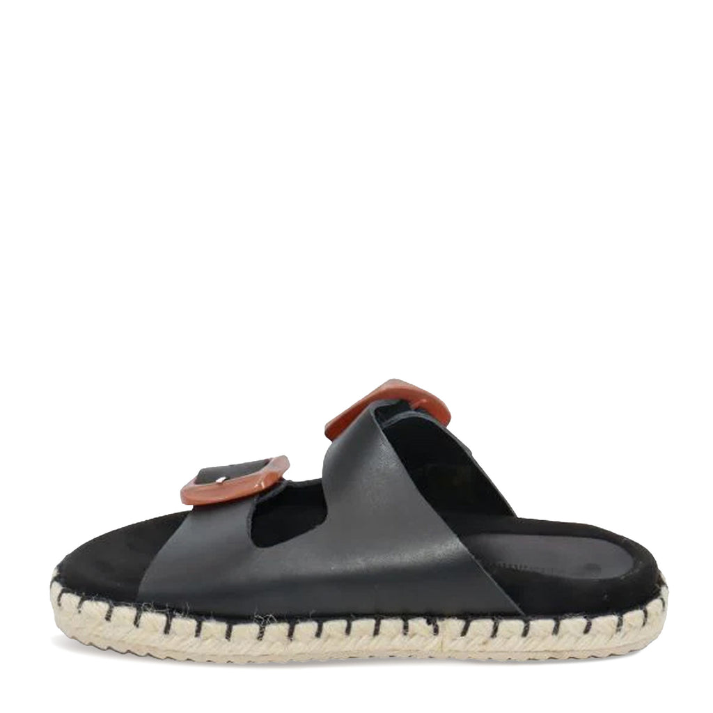Women's Eric Michael Evelyn Sandal BLACK EVELYN-BLACK