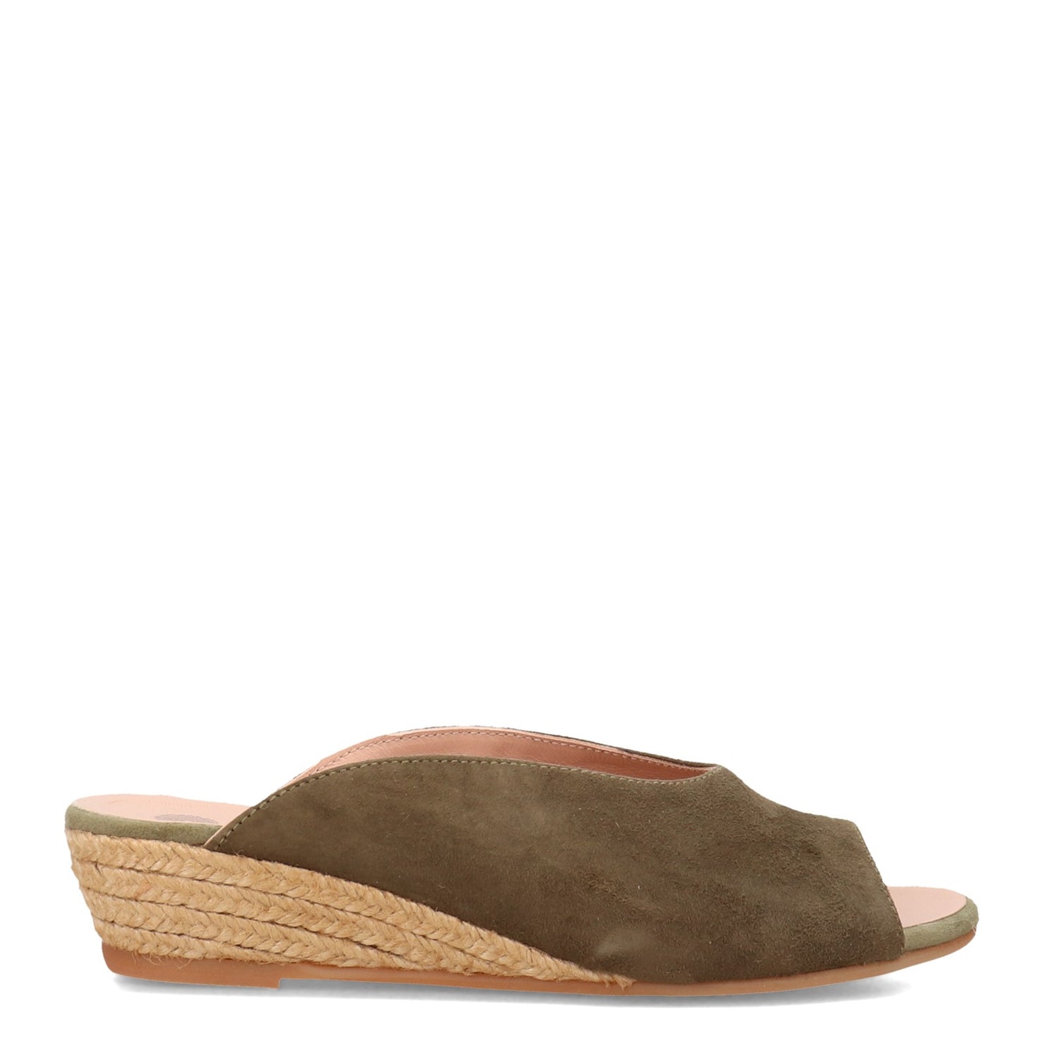 Peltz Shoes  Women's Eric Michael Evelyn Sandal KHAKI EVELYN-KHAKI