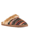 Peltz Shoes  Women's Lamo Juarez Scuff Slipper Chestnut EW1470-CNT