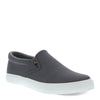 Peltz Shoes  Women's Lamo Piper Slip-On Charcoal Perfed EW1802-069