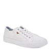 Peltz Shoes  Women's Lamo Vita Sneaker Washed White EW1910-WAWH