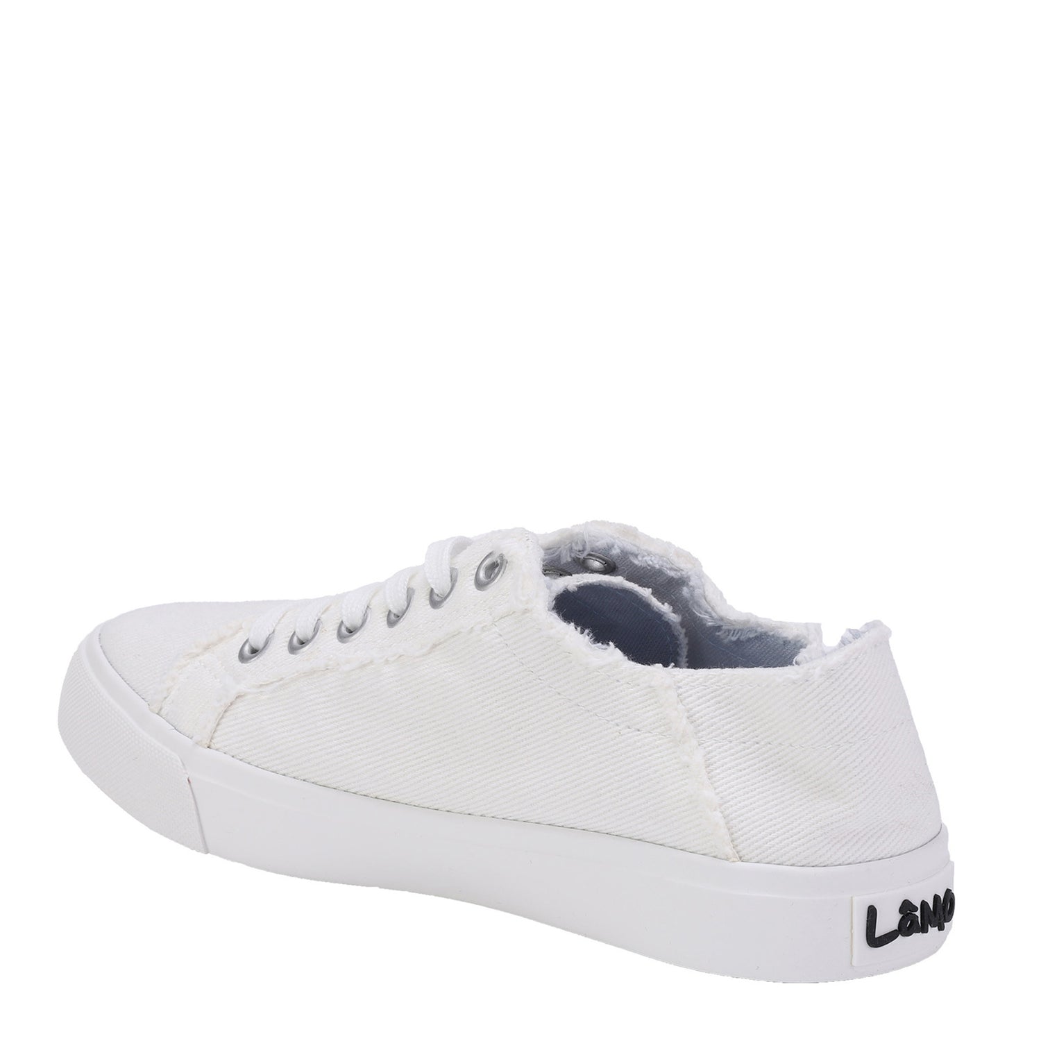 Peltz Shoes  Women's Lamo Vita Sneaker Washed White EW1910-WAWH