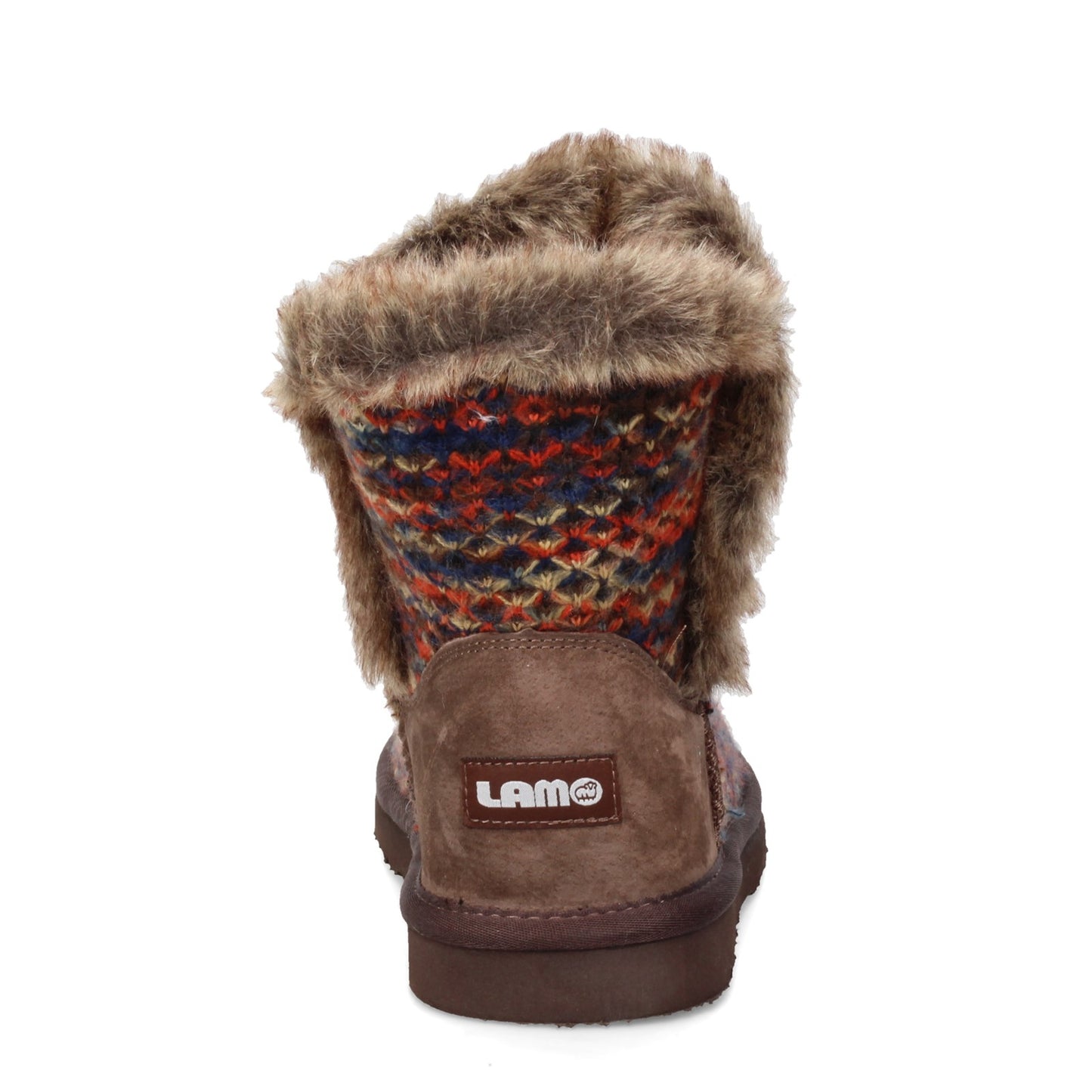 Peltz Shoes  Women's Lamo Yuma Boot CHOCOLATE EW2039-CHC