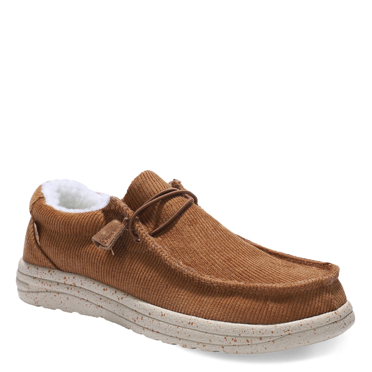 Peltz Shoes  Women's Lamo Samantha Slip-On chestnut cord EW2059-CNTC