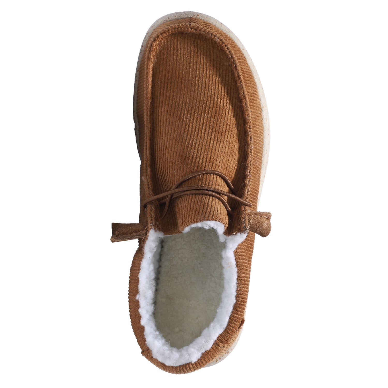 Peltz Shoes  Women's Lamo Samantha Slip-On chestnut cord EW2059-CNTC
