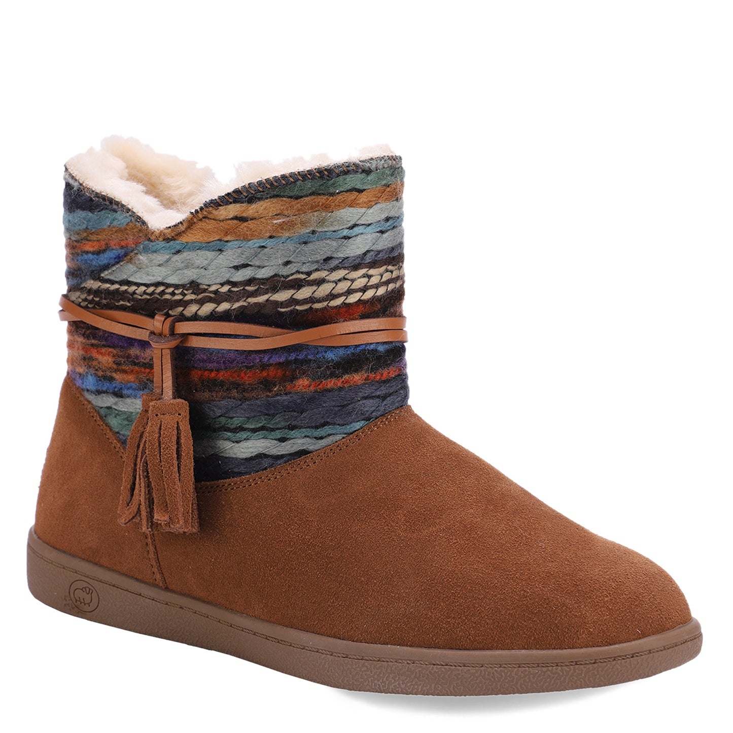 Peltz Shoes  Women's Lamo Jacinta Boot Chestnut EW2148-CNT