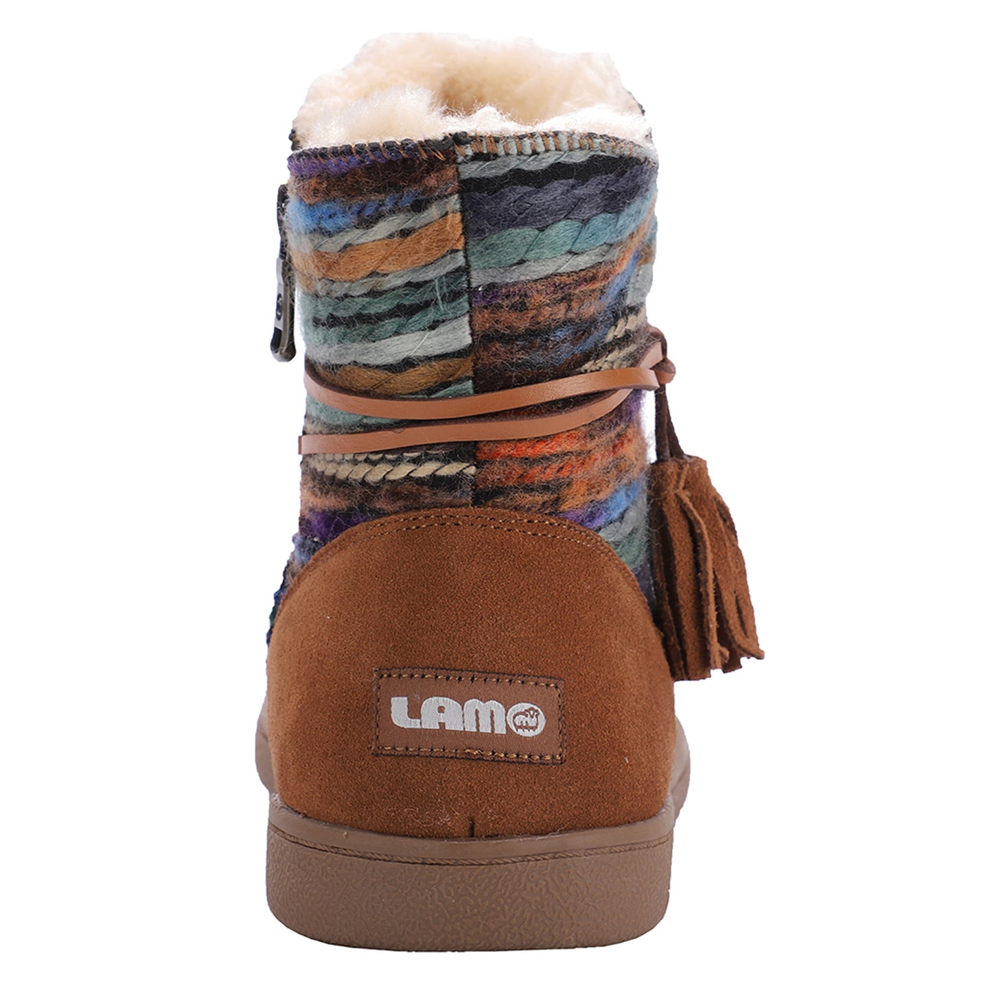 Peltz Shoes  Women's Lamo Jacinta Boot Chestnut EW2148-CNT