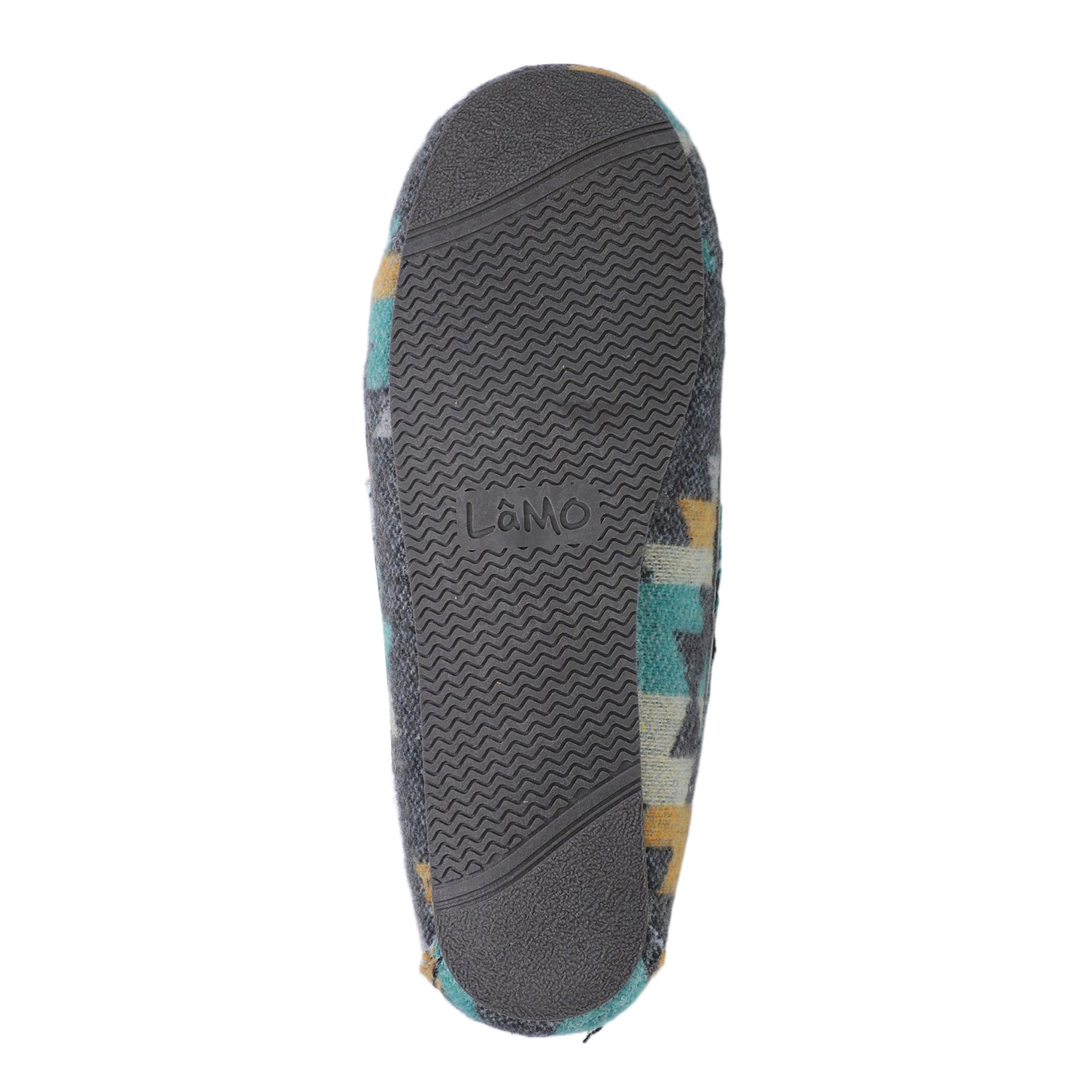 Peltz Shoes  Women's Lamo Hannah Slipper Grey/Multi EW2318-062