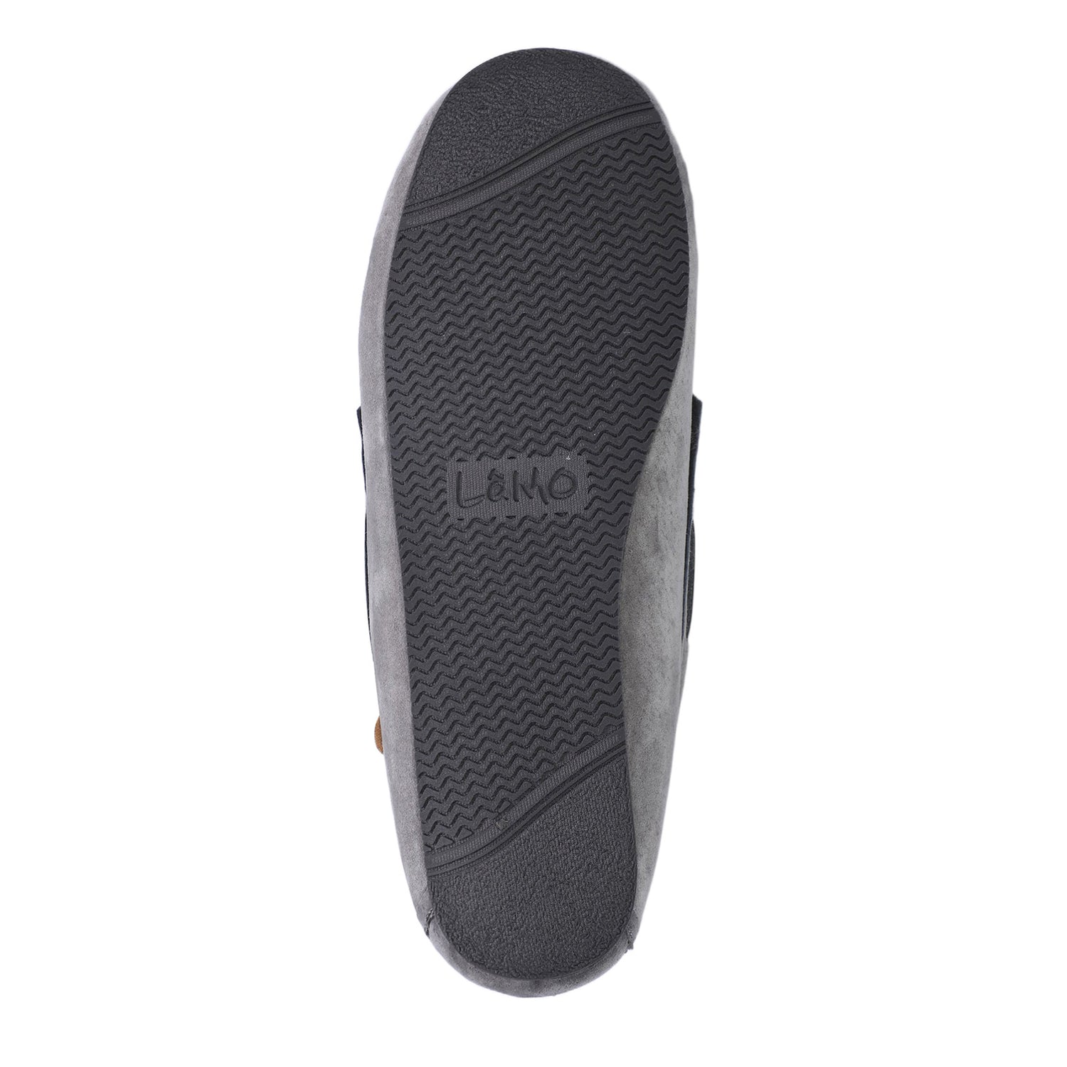 Peltz Shoes  Women's Lamo Hannah Slipper Charcoal EW2318-CHA