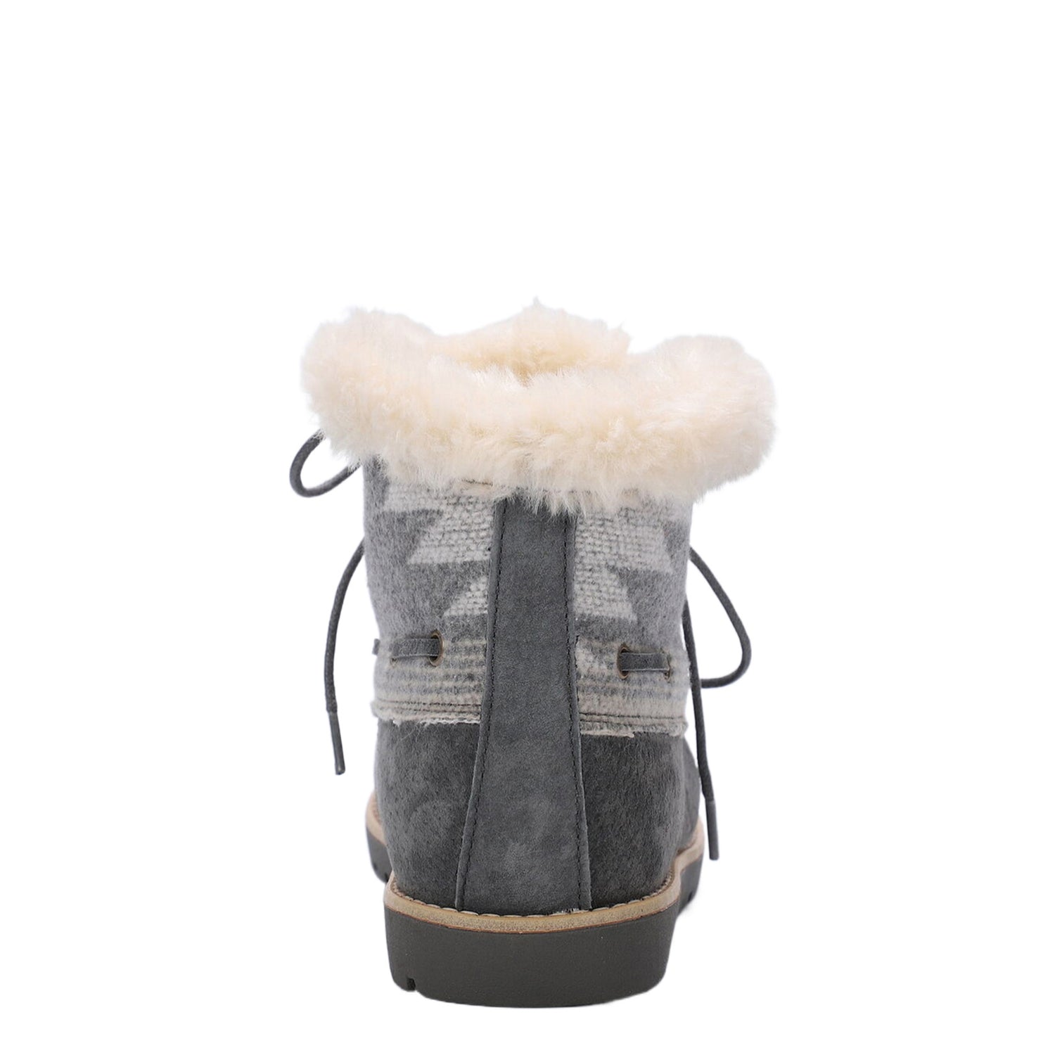 Peltz Shoes  Women's Lamo Autumn II Boot Charcoal/Multi EW2354-CHMU
