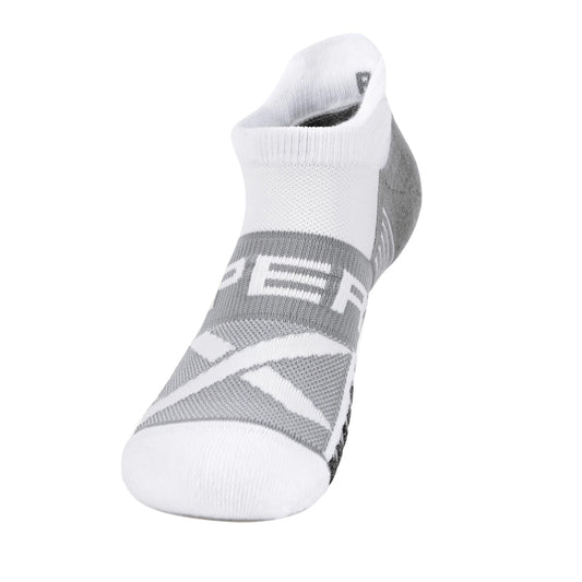Peltz Shoes  Unisex Thorlo Socks Experia Ultra Light Padding Tennis No Show Tab Socks - 1 Pair White EXTN00-WHT