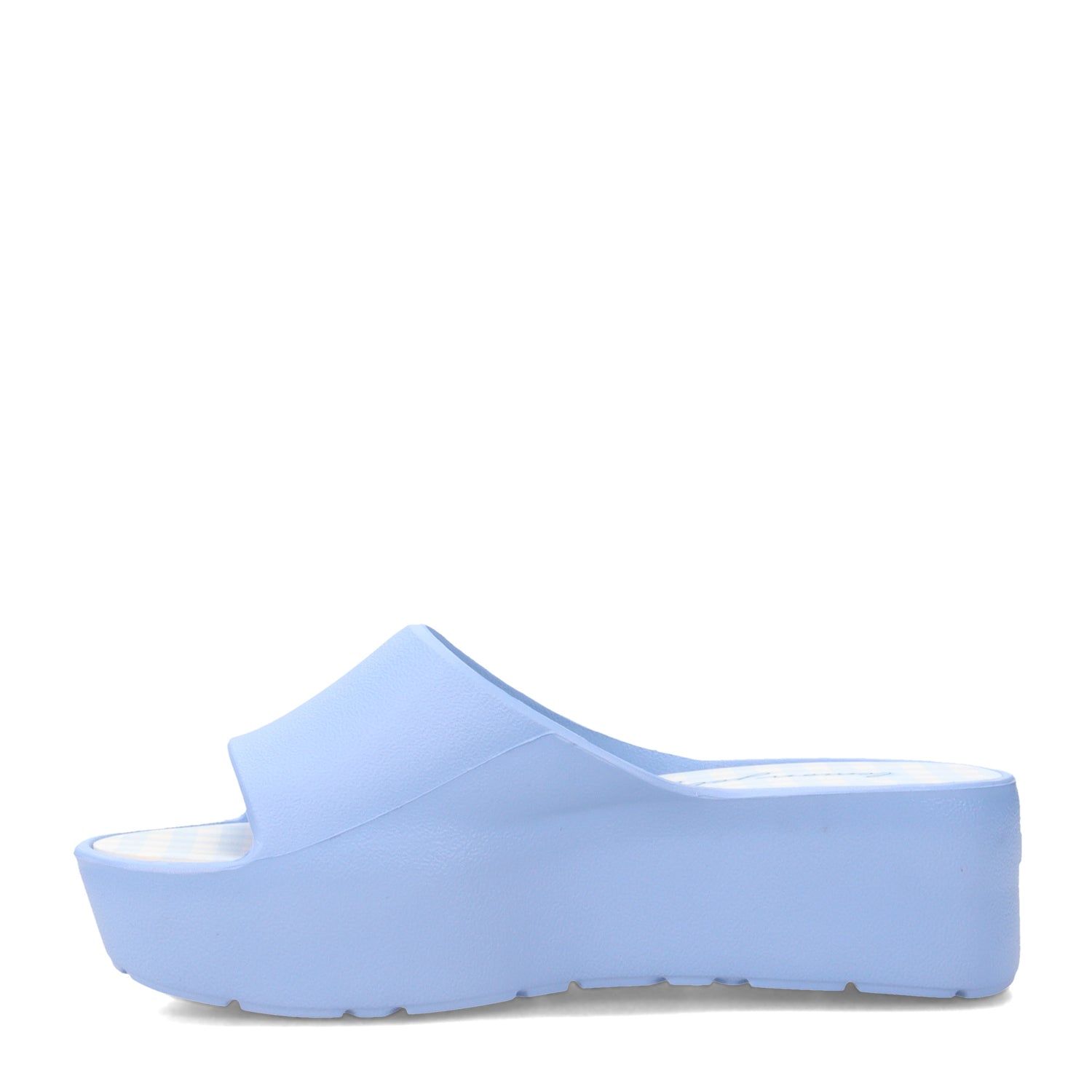Peltz Shoes  Women's Lemon Jelly Ezili Sandal LIGHT BLUE EZILI-04
