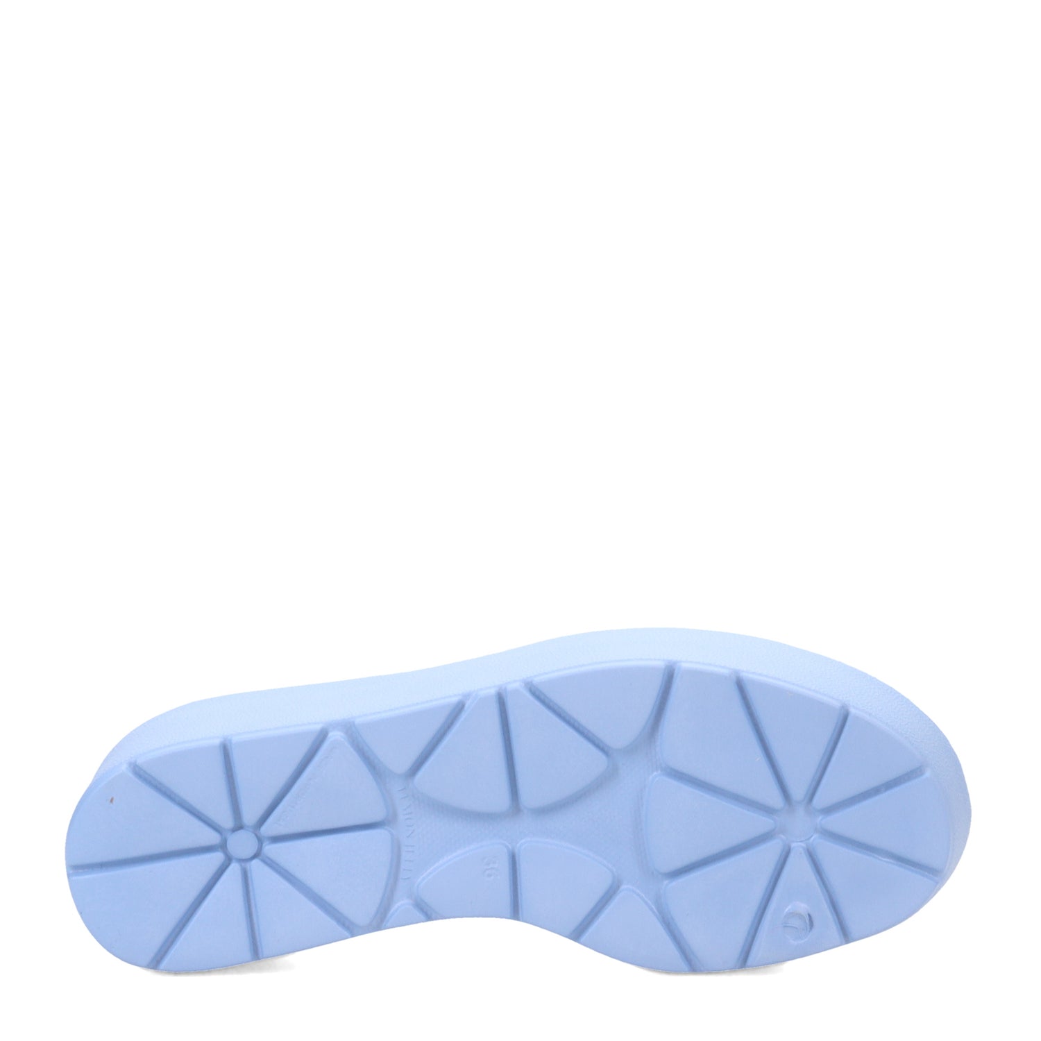 Peltz Shoes  Women's Lemon Jelly Ezili Sandal LIGHT BLUE EZILI-04