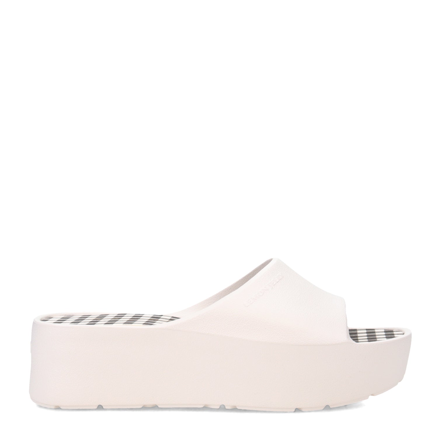 Peltz Shoes  Women's Lemon Jelly Ezili Sandal PEARL EZILI-05