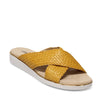 Peltz Shoes  Women's Vaneli Edyta Sandal YELLOW EDYTA-YELLOW