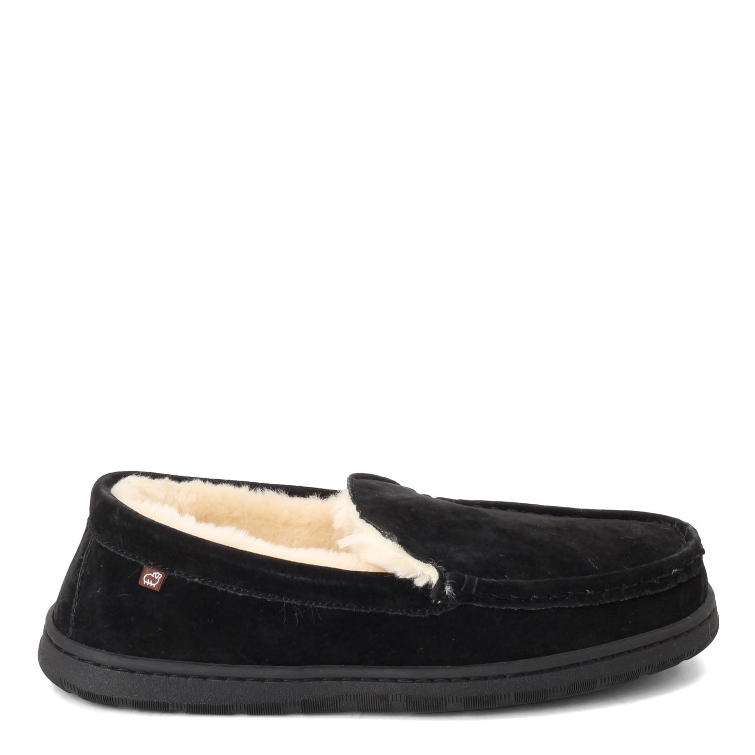 Peltz Shoes  Men's Lamo Harrison Moc BLACK EM1913-BLK
