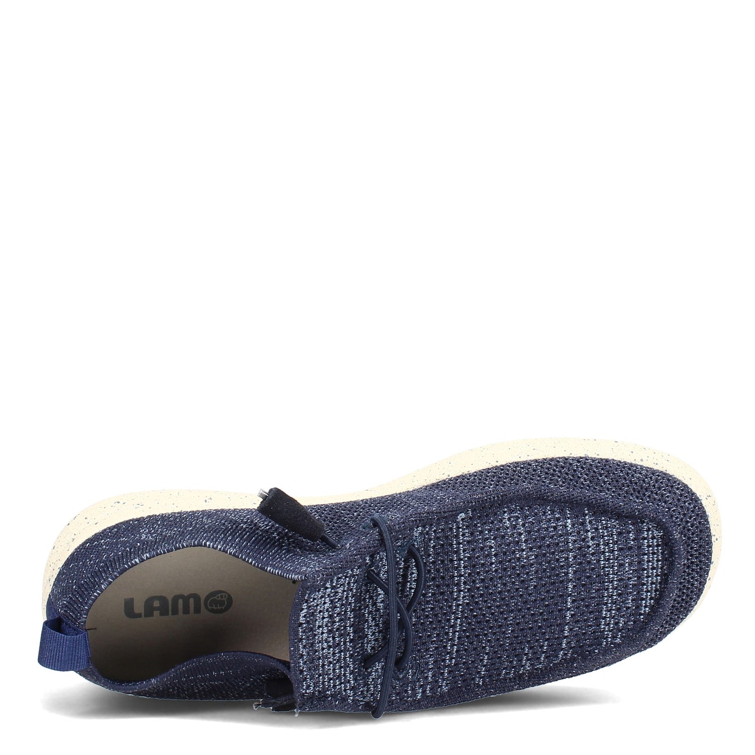 Peltz Shoes  Men's Lamo Michael Lamo-Lite Slip-On NAVY EM2034-NVY