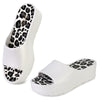 Peltz Shoes  Women's Lemon Jelly Enyd Slide PEARL ENYD02-PEARL ME