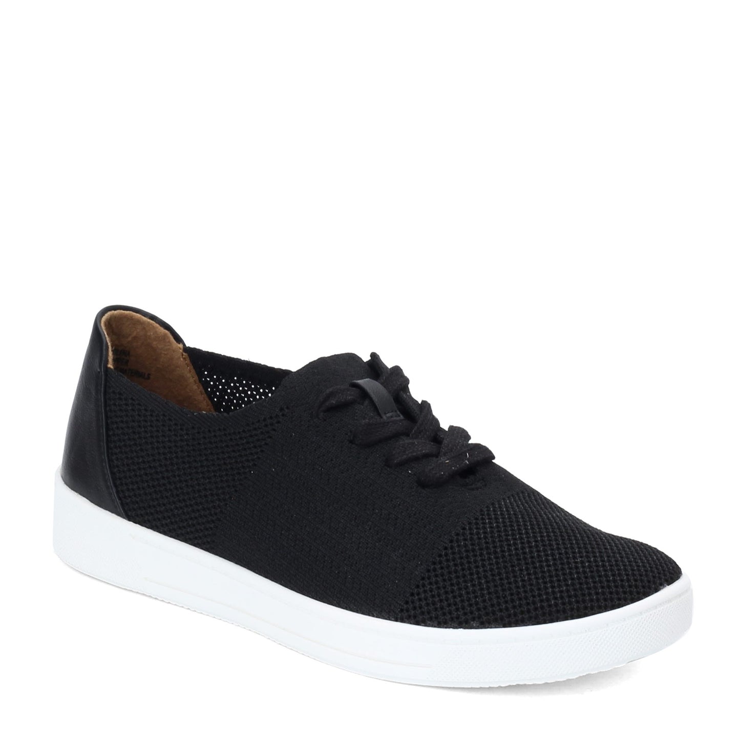Peltz Shoes  Women's Eurosoft Carolena Sneaker BLACK ES0019201
