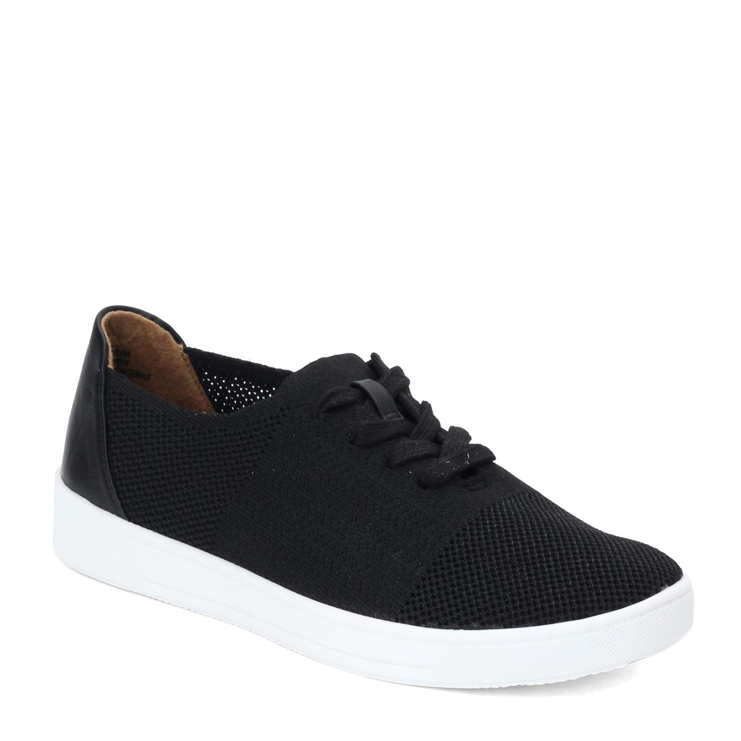 Peltz Shoes  Women's Eurosoft Carolena Sneaker BLACK ES0019201