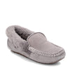 Peltz Shoes  Women's Lamo Aussie Moc Slipper CHARCOAL EW1535-CHA