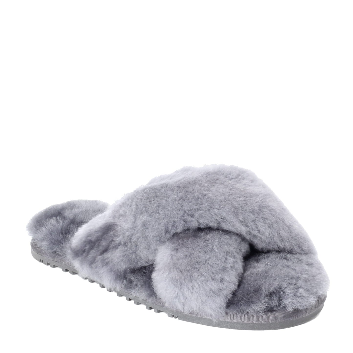 Peltz Shoes  Women's Lamo Serenity Slipper CHARCOAL EW1902-CHA