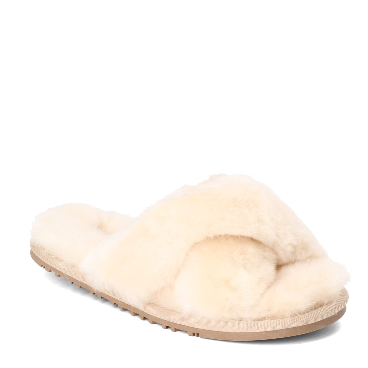 Peltz Shoes  Women's Lamo Serenity Slipper CREAM EW1902-CRM
