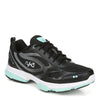Peltz Shoes  Women's Ryka Devotion XT Training Shoe BLACK MINT F0180M6004