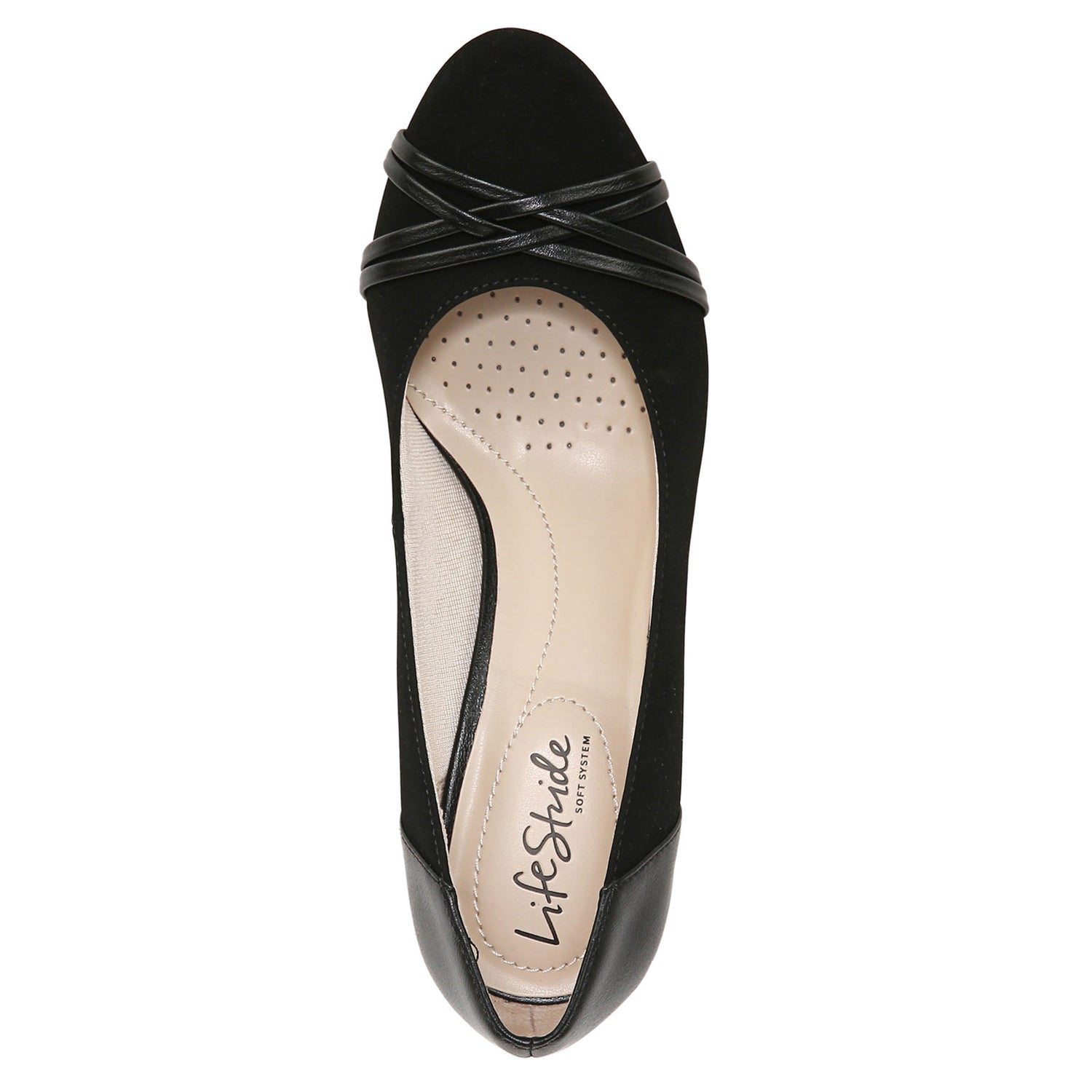 Peltz Shoes  Women's LifeStride Pascal Pump Black F1224S3004