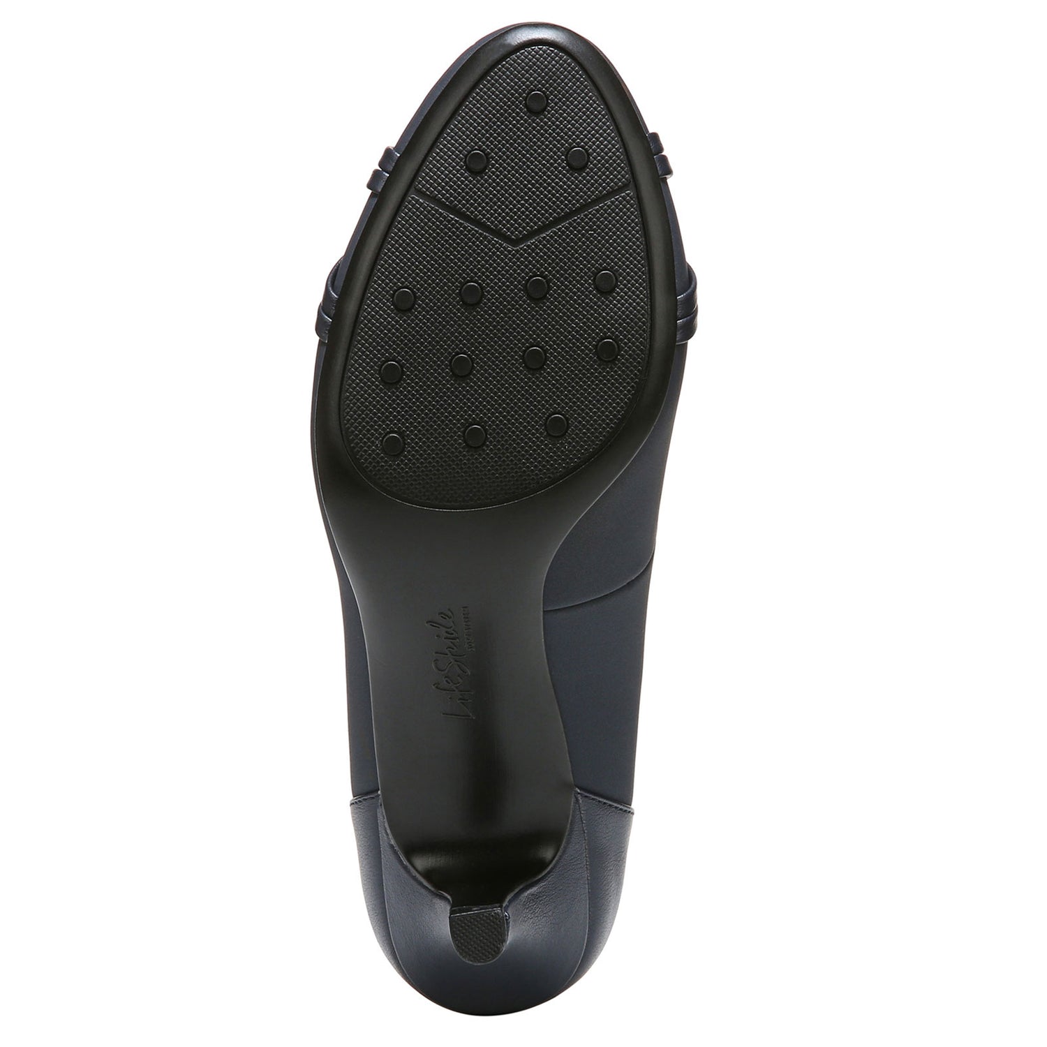 Peltz Shoes  Women's LifeStride Pascal Pump Navy F1224S3403