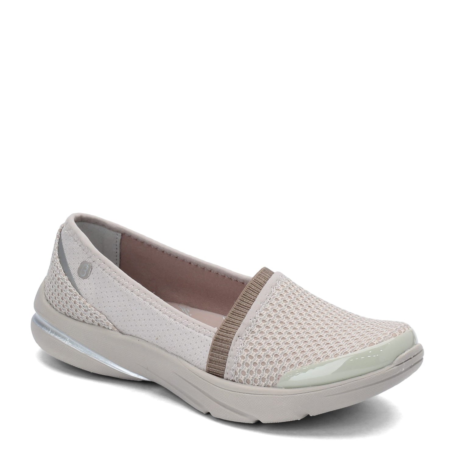 Peltz Shoes  Women's Bzees Lollipop Slip-On TAUPE F4093F2250