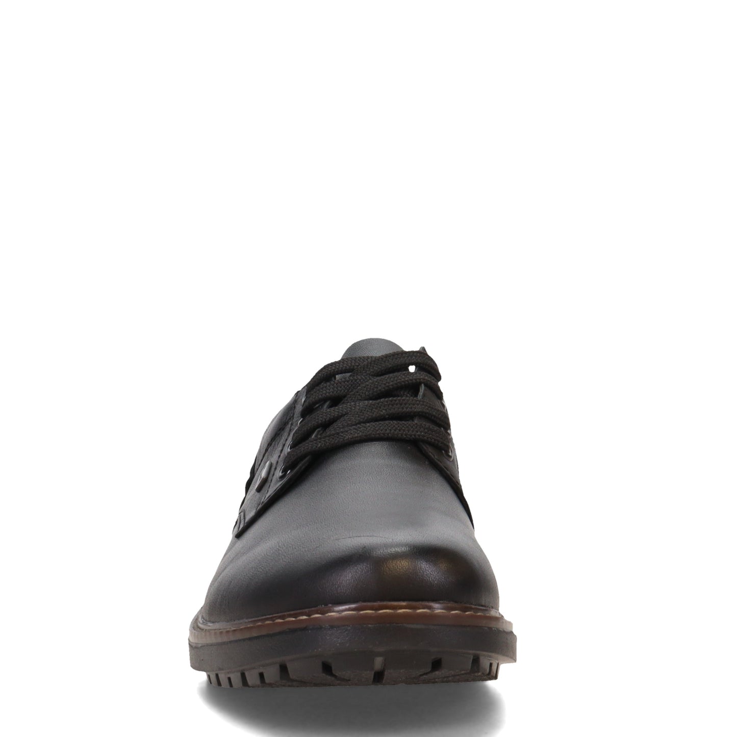 Peltz Shoes  Men's Rieker Plain Toe WP Oxford BLACK F4611-00