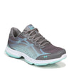 Peltz Shoes  Women's Ryka Devotion Plus 3 Walking Shoe GREY AQUA F7710M3022