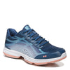 Peltz Shoes  Women's Ryka Devotion Plus 3 Walking Shoe BLUE MULTI F7710M3402