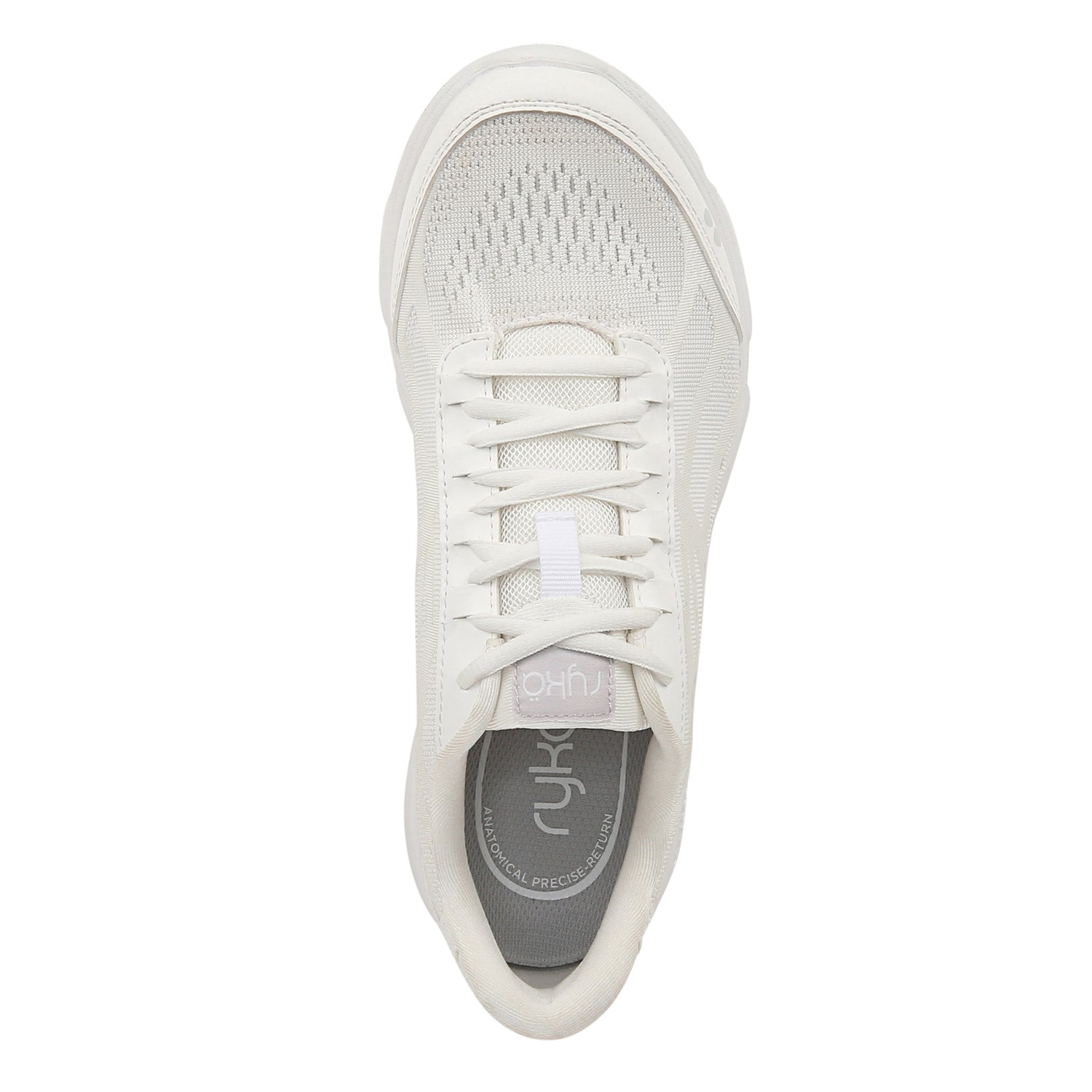 Peltz Shoes  Women's Ryka Devotion Plus 3 Walking Shoe Bright White F7710M5103