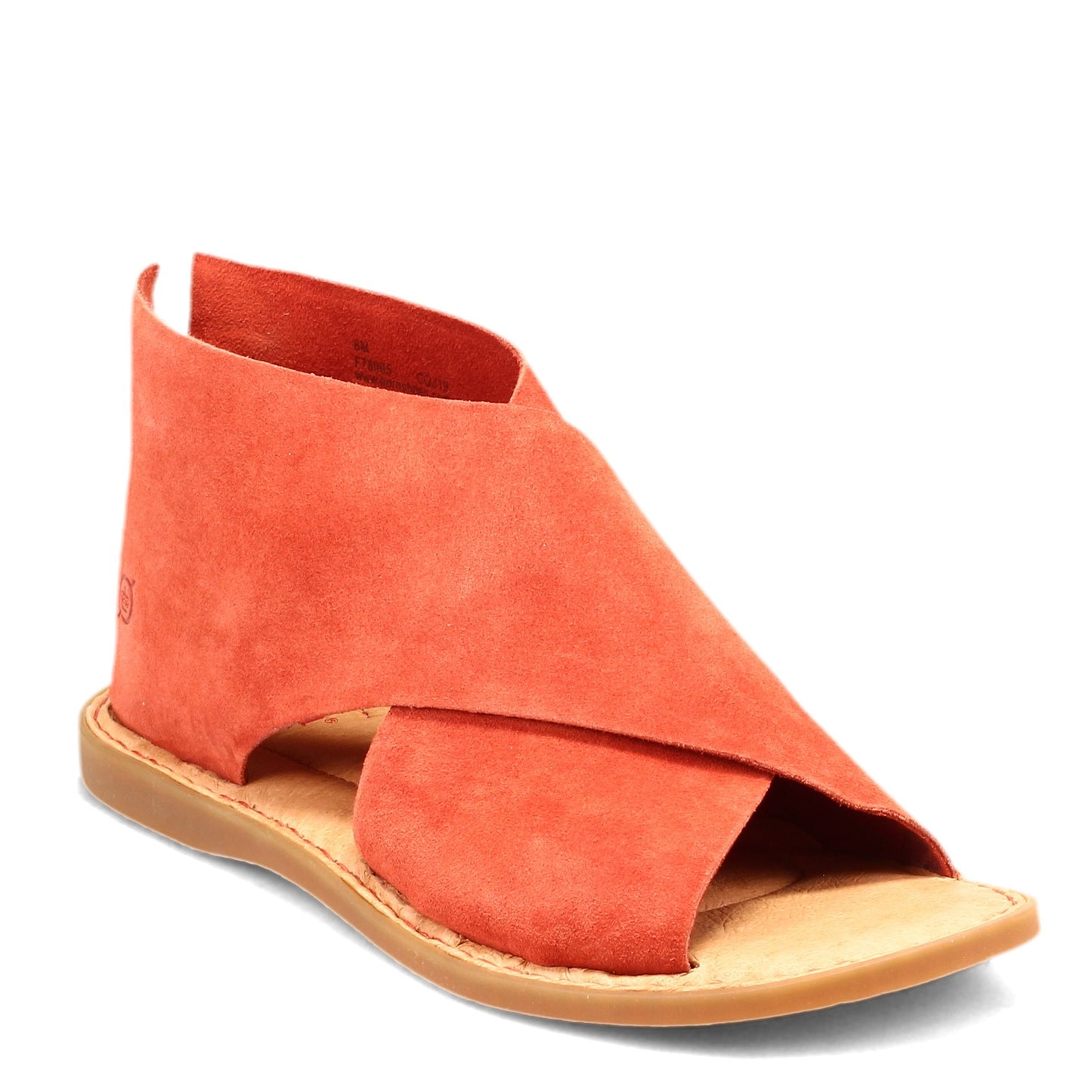 Peltz Shoes  Women's Born Iwa Sandal Red F78005