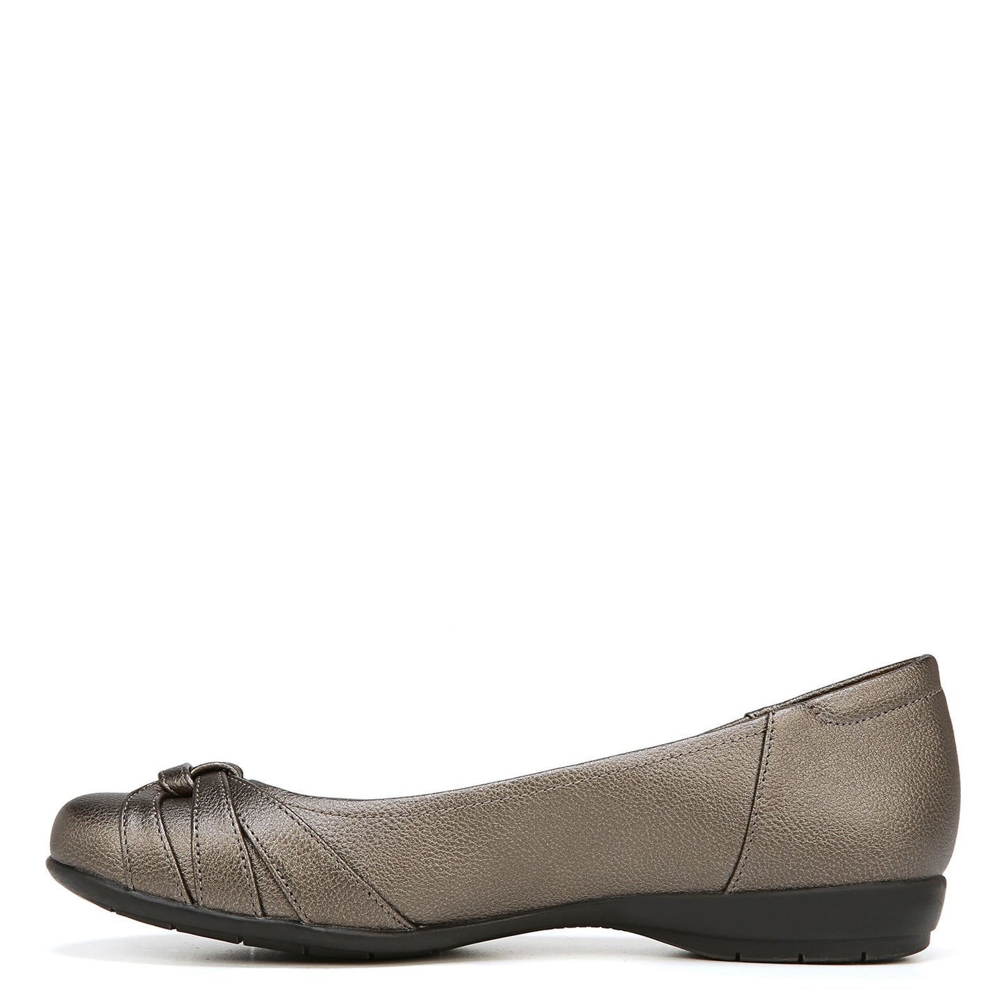Peltz Shoes  Women's SOUL Naturalizer Gift Flat Gray F8433S0020