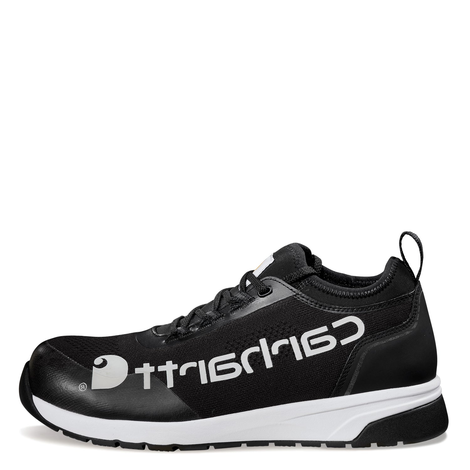 Peltz Shoes  Men's Carhartt Force 3 EH Nano Toe Work Shoe BLACK / WHITE FA3403-M