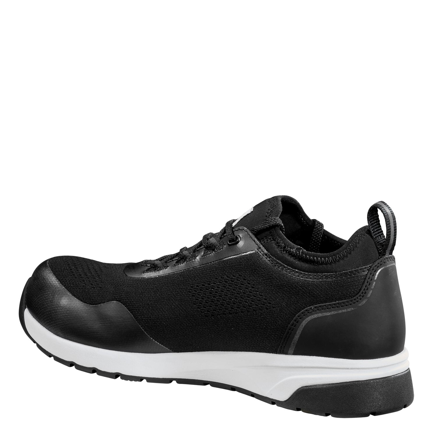 Peltz Shoes  Men's Carhartt Force 3 EH Nano Toe Work Shoe BLACK / WHITE FA3403-M