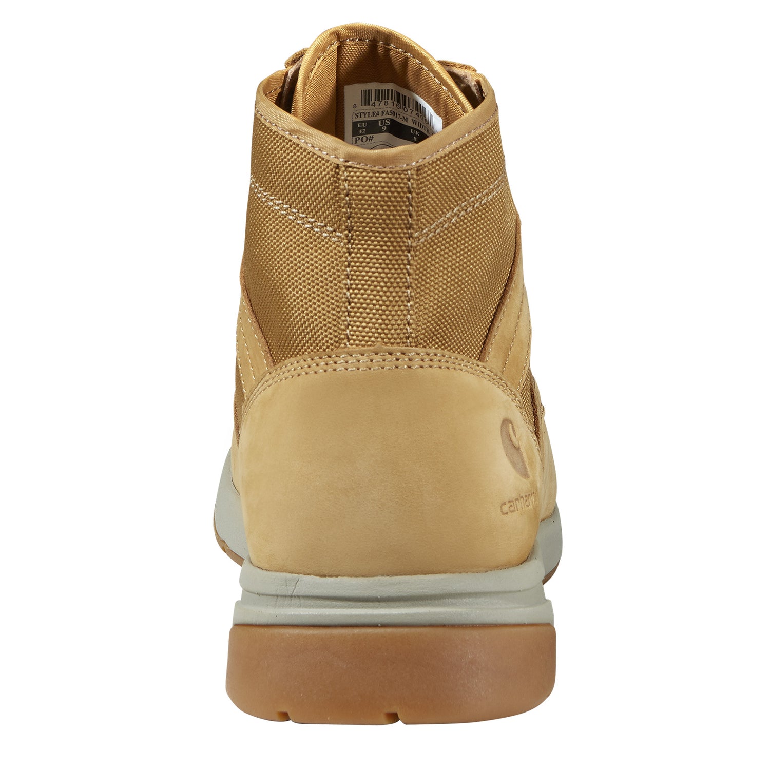 Peltz Shoes  Men's Carhartt Force 5in Soft Toe Sneaker Boot WHEAT FA5017-M