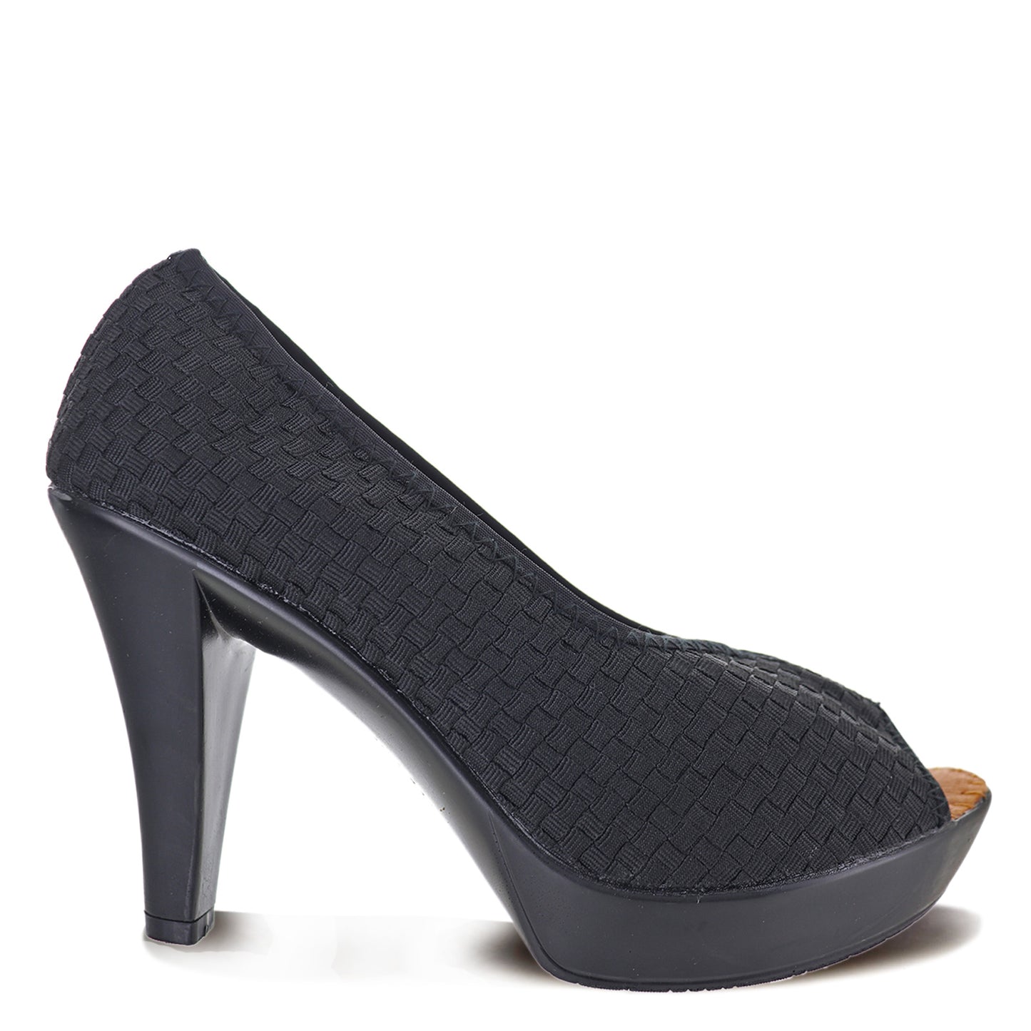 Peltz Shoes  Women's Bernie Mev Fabulous Pump BLACK FABULOUS BK