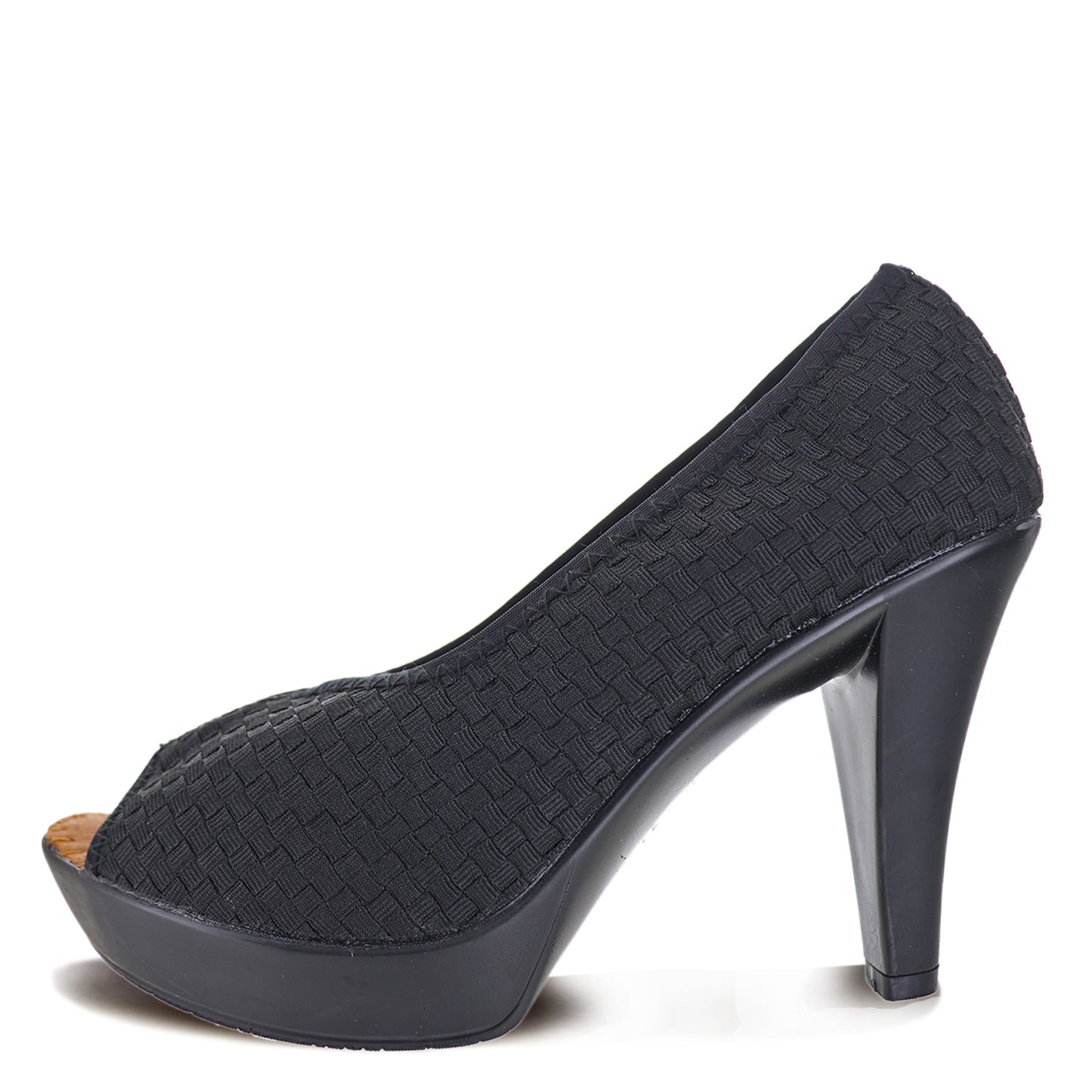 Peltz Shoes  Women's Bernie Mev Fabulous Pump BLACK FABULOUS BK