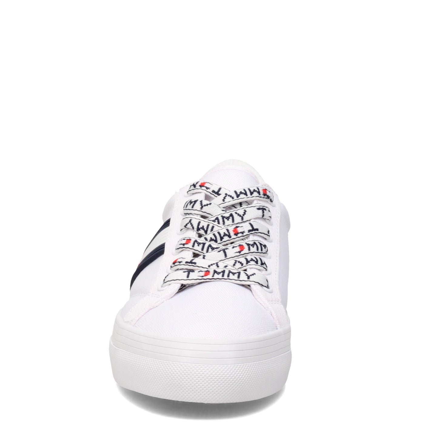 Peltz Shoes  Women's Tommy Hilfiger Fantim Sneaker WHITE FANTIM-WHITE