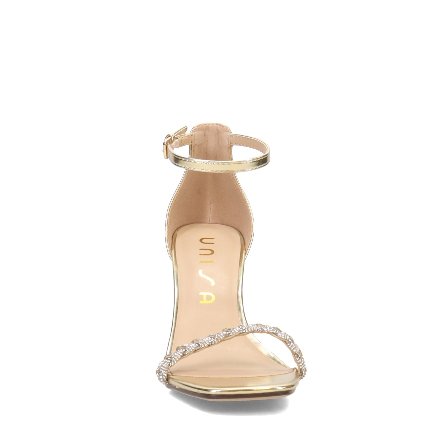 Peltz Shoes  Women's Unisa Fayy Sandal GOLD FAYY-GOLD